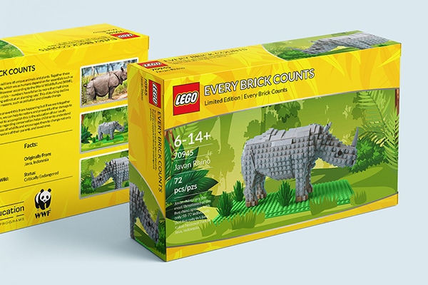 Gravity Sucks Design - Lego Every Brick Counts Campaign Design